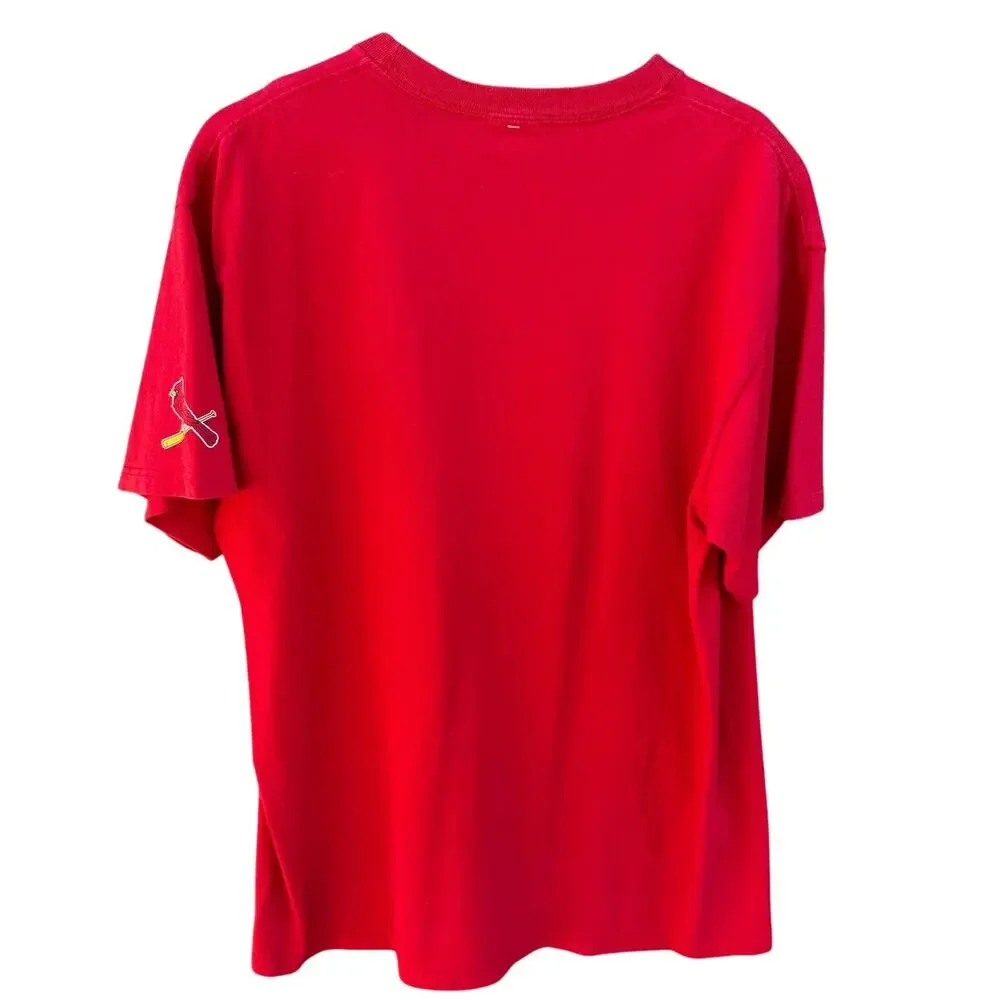 St. Louis Cardinals Nike MLB Baseball Red Men's Shirt Large